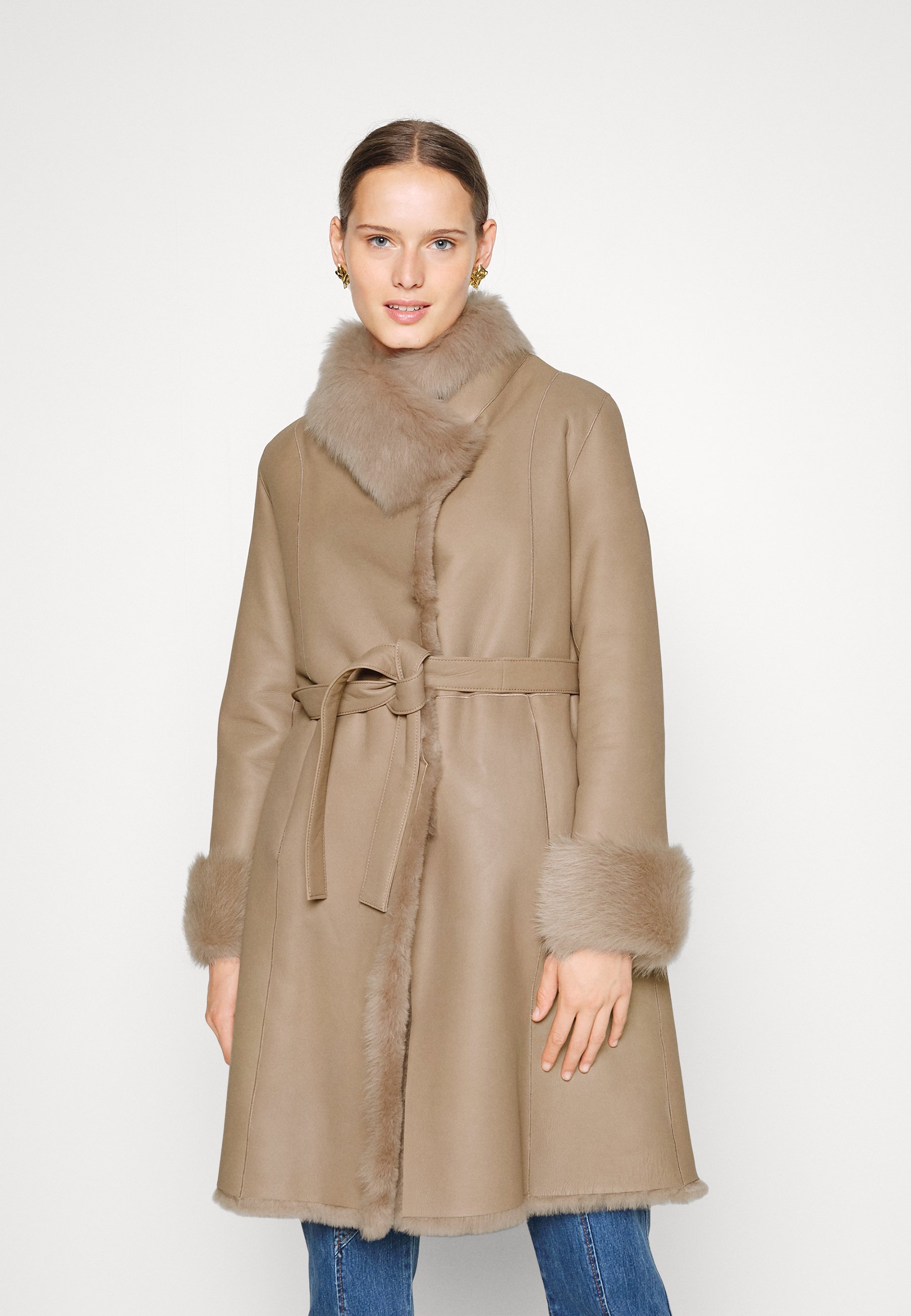 flo shearling coat