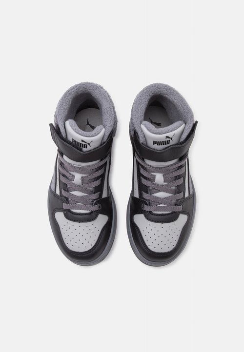 PUMA REBOUND SLAM MID COZY UNISEX - Zapatillas altas - gray echo/slate sky/black — photo 4
