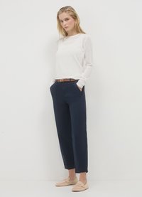 Calliope CON CINTURA - Chino - blu notte