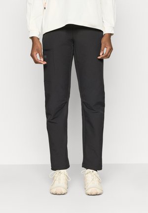 BARTONVILLE - Pantalones montañeros largos - basic black