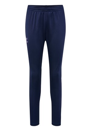 Hummel STALTIC TRAINING - Trainingsbroek - marine paisley purple