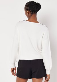 Apricot V-NECK CRICKET  - Neule - white