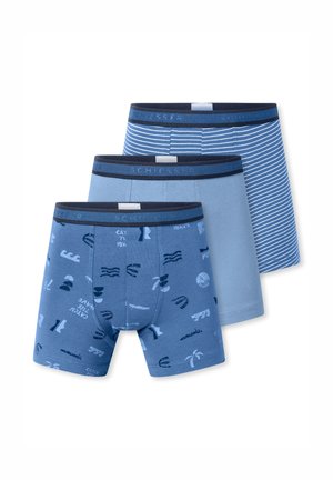 3-PACK - Panties - blau/weiß/gestreift