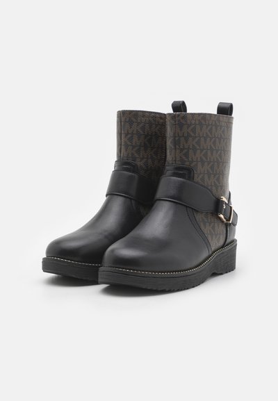 Michael Kors Kids HASKELL MOTO UNISEX - Klasikiniai aulinukai - black/brown
