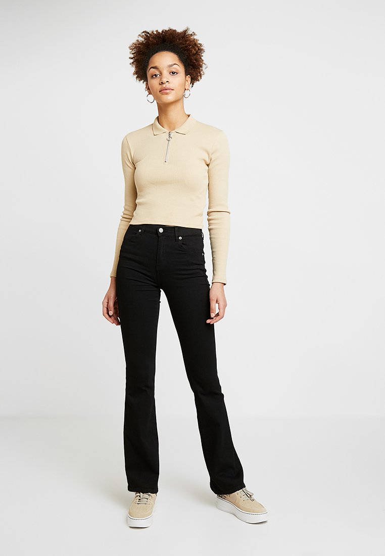Dr.Denim SONIQ - Bootcut jeans - black 