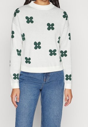 VILA, Pullover - dark green