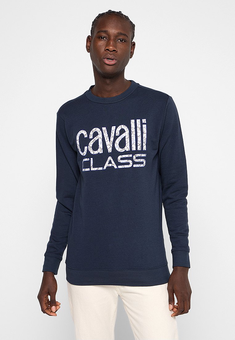 Cavalli Class Sweater donkerblauw Cavalli Class Sweater donkerblauw