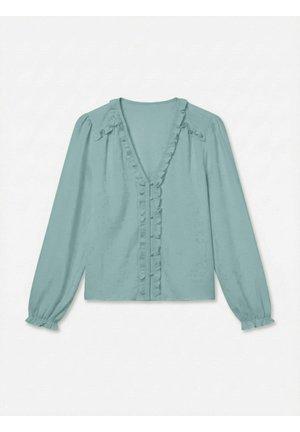 Vero Moda Curve, HEMD AWCBIZZY HEMD - Chemisier - gray mist