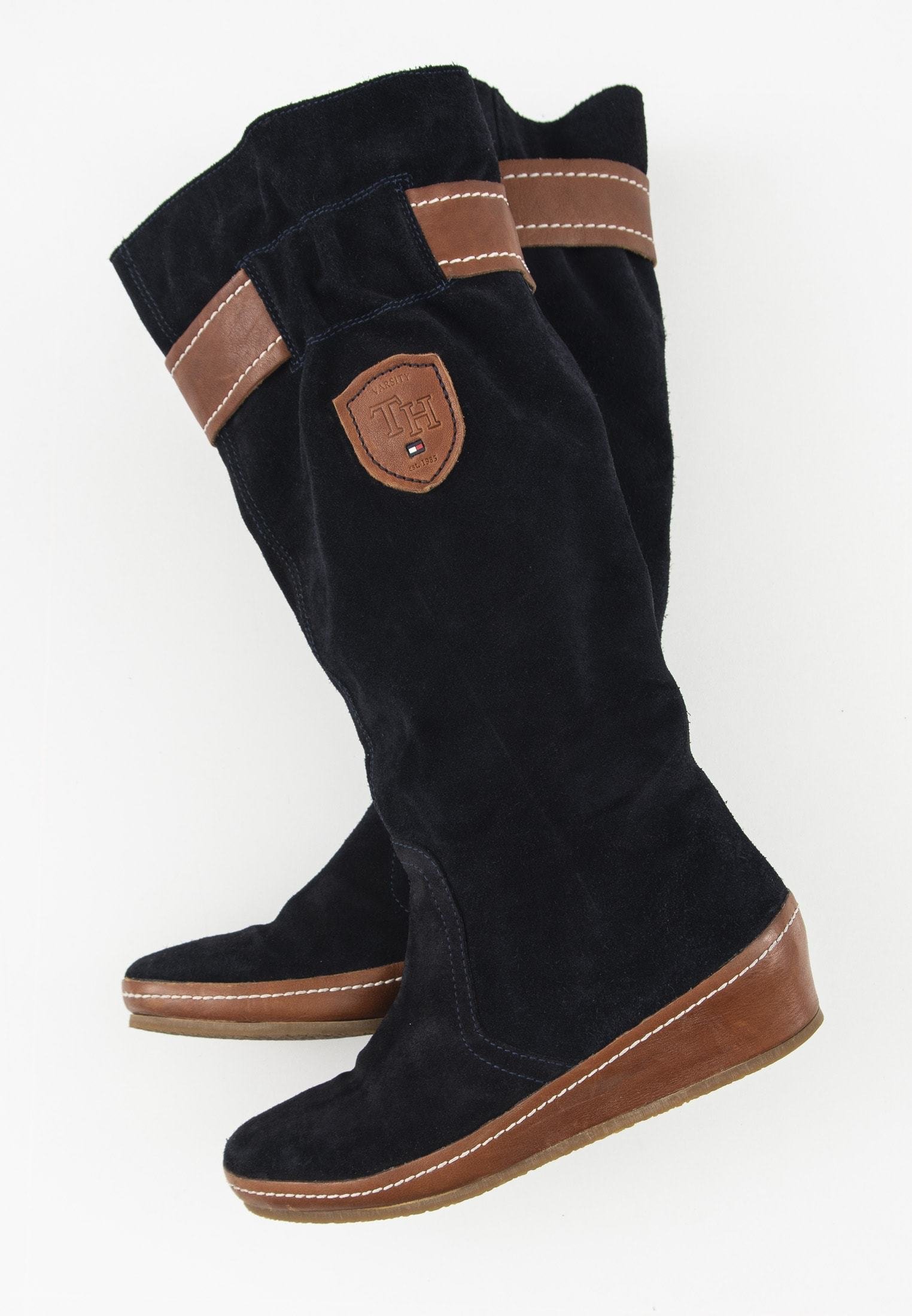 Tommy Hilfiger Laarzen - blue/Blauw - Zalando.nl