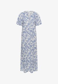 Sélectionné, blue dot paisley print