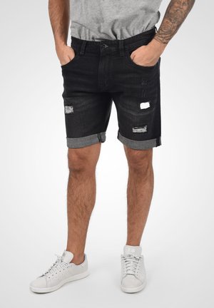 IDHALLOW - Jeans Shorts - black