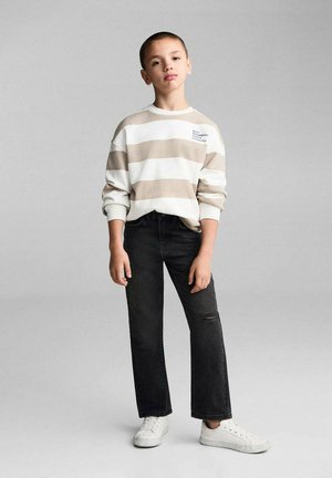 Straight leg jeans - black denim
