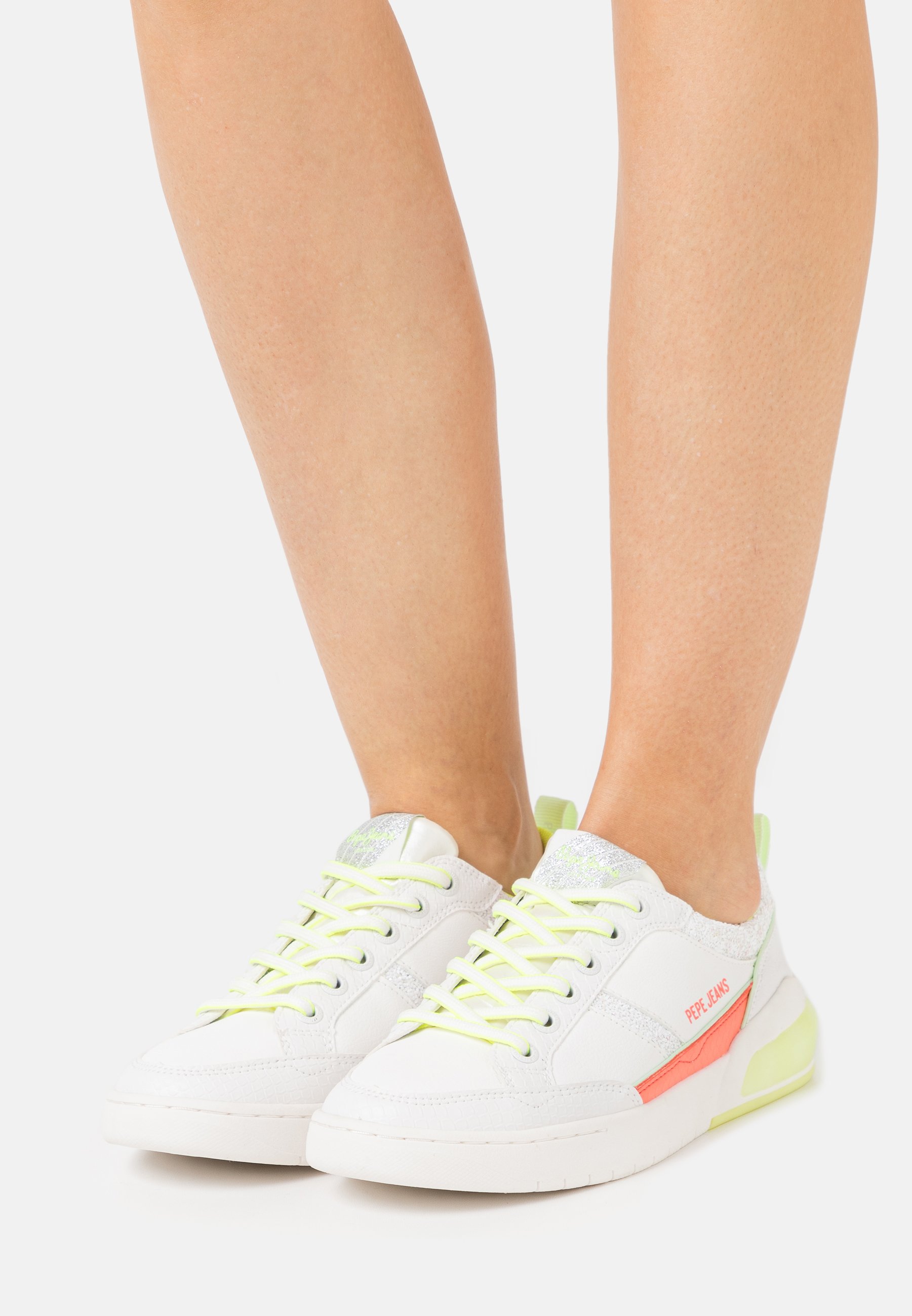 Pepe Jeans MARBLE FAST - Trainers - white - Zalando.co.uk