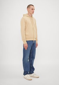 Armani Exchange FELPA - Felpa con zip - safari