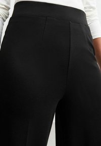 New Look WIDE LEG TAILORED - Broek - black