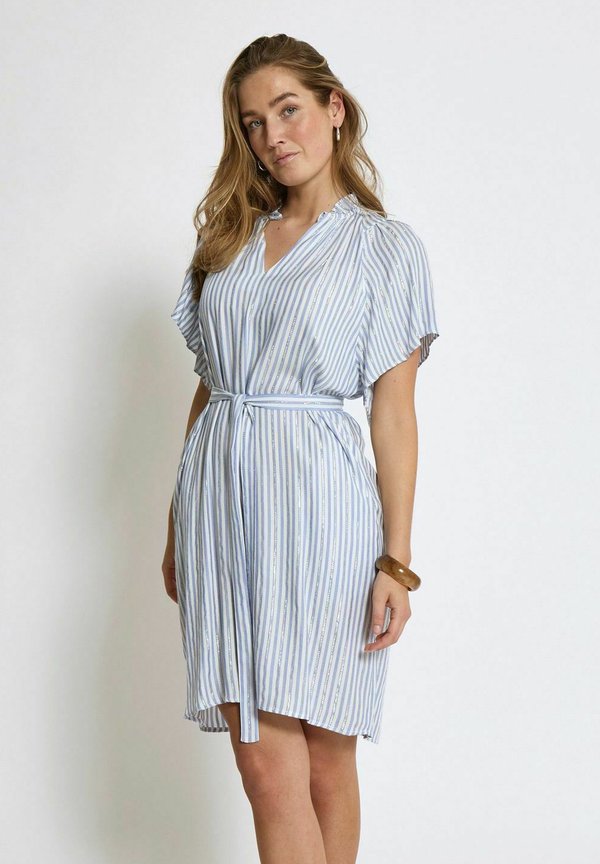 PCHAILEY - Freizeitkleid - faded denim st