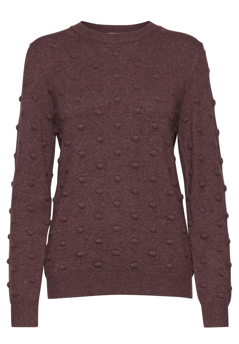 b.Young Trui bordeauxrood gemêleerd