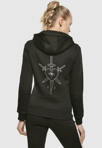 Mister Tee HEARTBREAKER LOVETAKER - Kapucnis pulóver - black