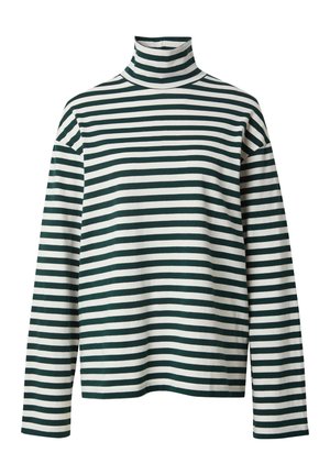 EDITED, EDITED SHIRT KALENA - Longsleeve - weiß grün