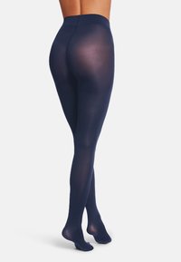 Wolford DE LUXE 66 COMFORT - Strumpbyxor - navy opal