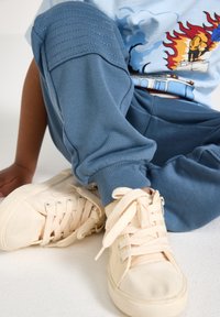 Lindex WITH REINFORCED KNEES - Träningsbyxor - dark dusty blue