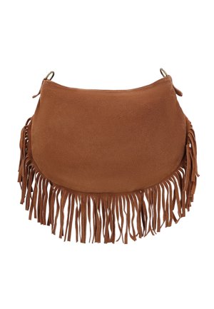 Gusti Leder, SMALL WOMAN HANDBAG OLGA - Bandolera - braun