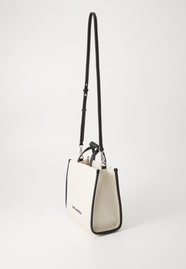 x JORGE PARRA CANVAS SQUARE TOTE - Handbag - natural2