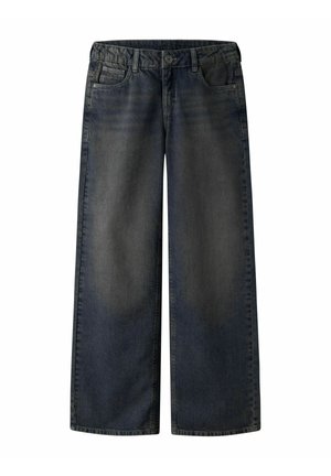 TWO SOON Traperice ravnih nogavica - vintage medium blue denim