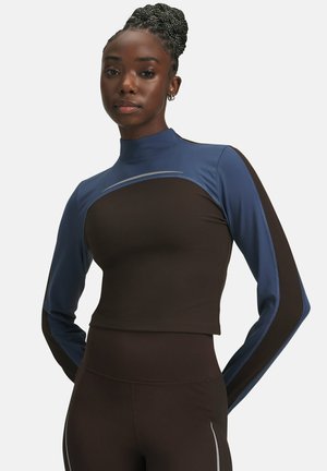 Halo Mock - Pikkade varrukatega topp - kona brown