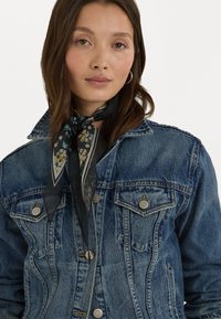Lauren Ralph Lauren DENIM TRUCKER JACKET - Jeansjakke - dusk indigo wash