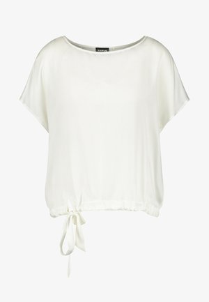 MIT EDLEM MATT GLANZ EFFEKT - Camicetta - off white