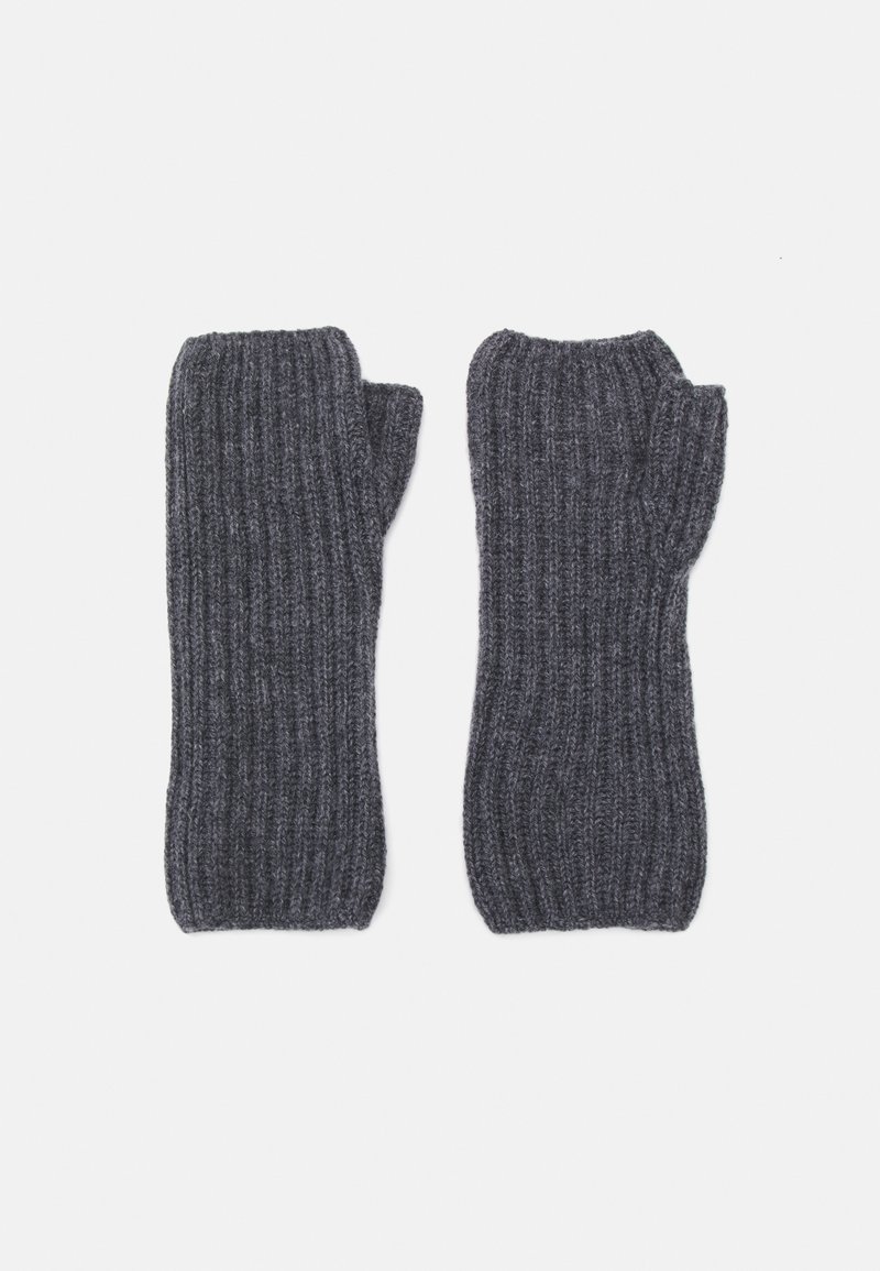 Johnstons of Elgin WRISTWARMER UNISEX - Guanti mezze dita - mid grey
