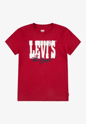 Levi's® YEE HAW TEE - Camiseta estampada - chili pepper