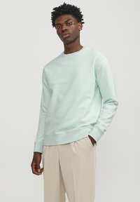 Jack & Jones JJESTAR CREW NECK - Collegepaita - soothing sea