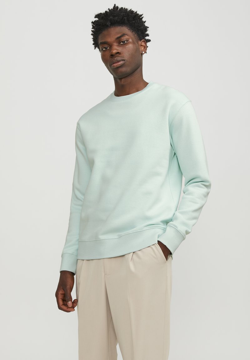 Jack & Jones JJESTAR CREW NECK - Collegepaita - soothing sea