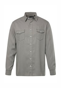 OPTIK- LANGARM KENTKRAGEN COMFORT FIT - Overhemd - elephant grey