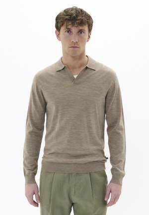 Jumper - khaki melange
