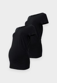 VMMLOLA 2 PACK - Paprasti marškinėliai - black