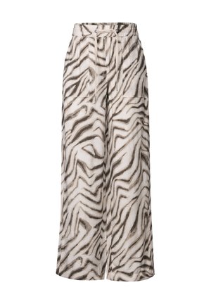 Street One WIDE CREPE - Trousers - beige