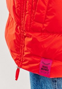 NAOKO DWUSTRONNA ALASKA BLISS - Zimní kabát - orange