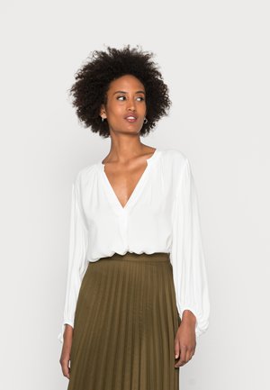 SHINY FLUID - Blouse - off white