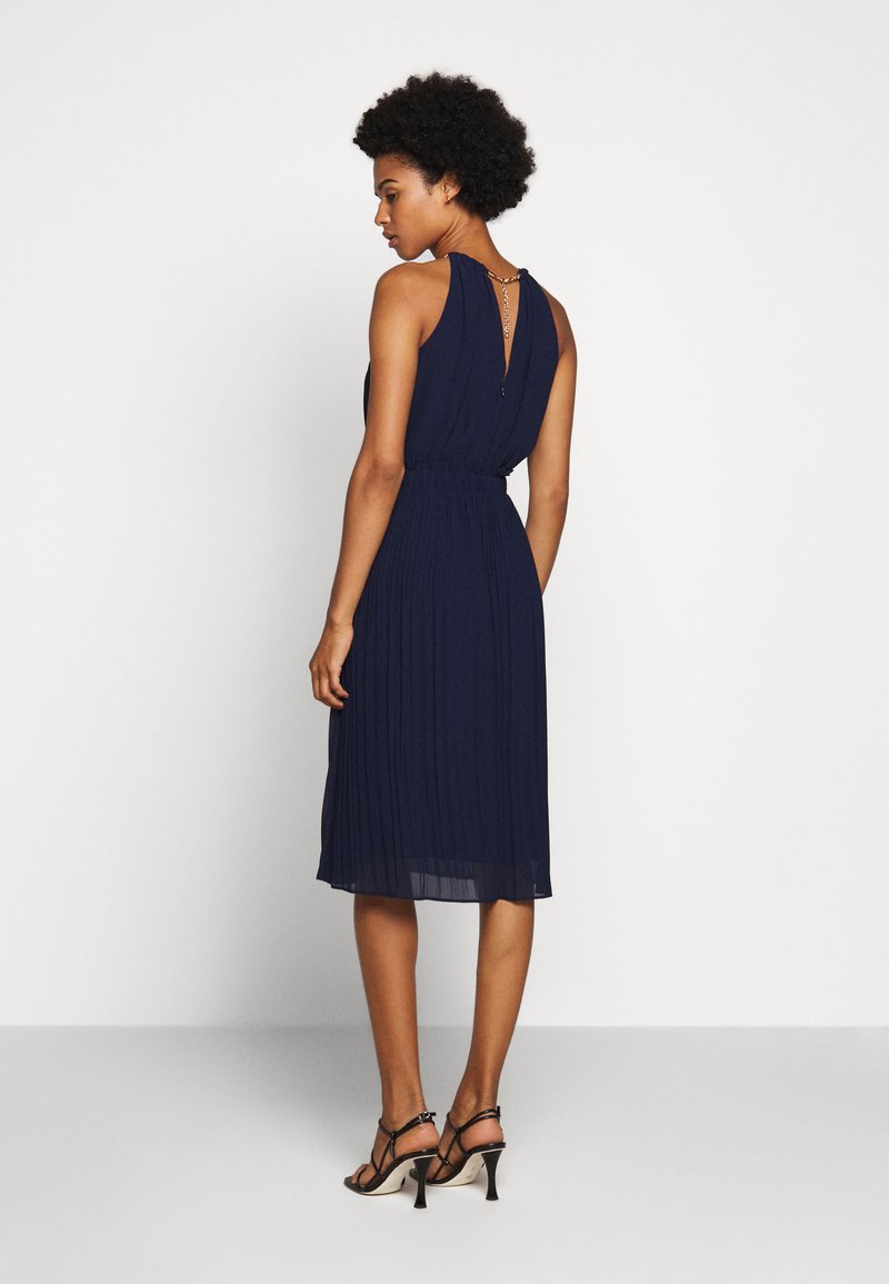 MICHAEL Michael Kors NECK DRESS Cocktailkjole / festkjole - navy/mørkeblå - Zalando.dk