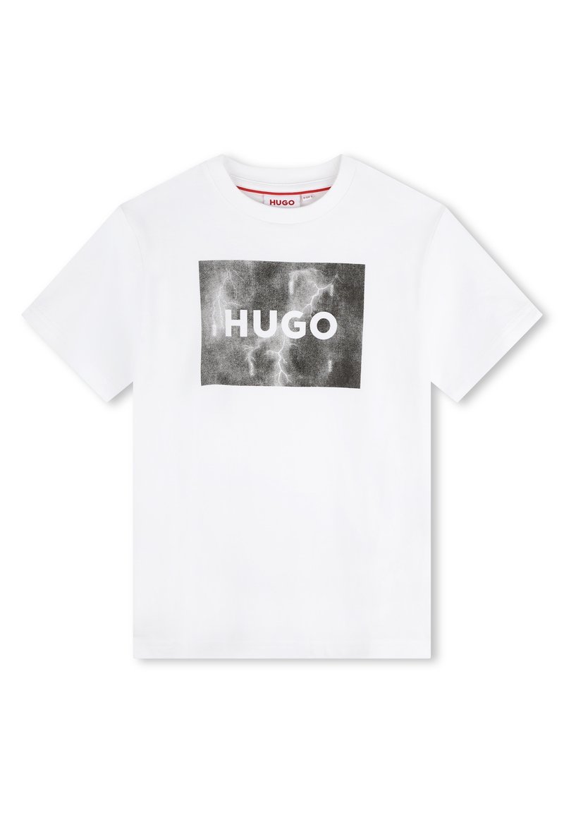 HUGO Kids T-shirt print wit