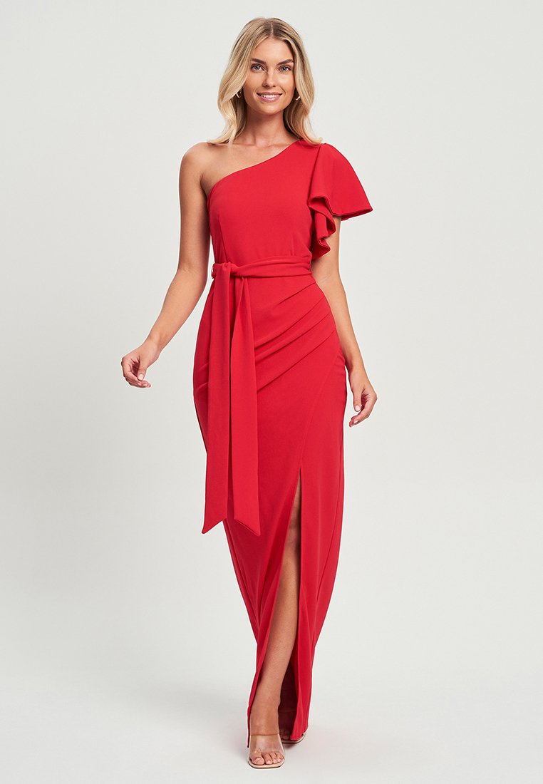 chancery-spring-d-uga-sukienka-ciemnoczerwony-zalando-pl