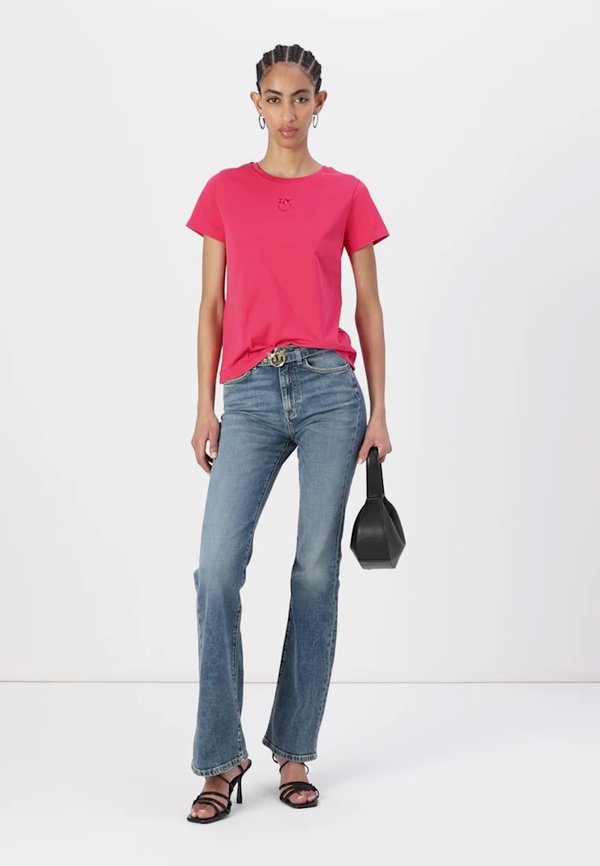 BUSSOLOTTO LOGO - Basic T-shirt - rosso3