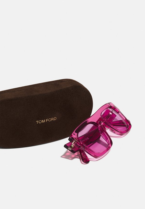 UNISEX - Sunglasses - shiny fuxia3