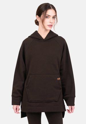 Kapuzenpullover - brown