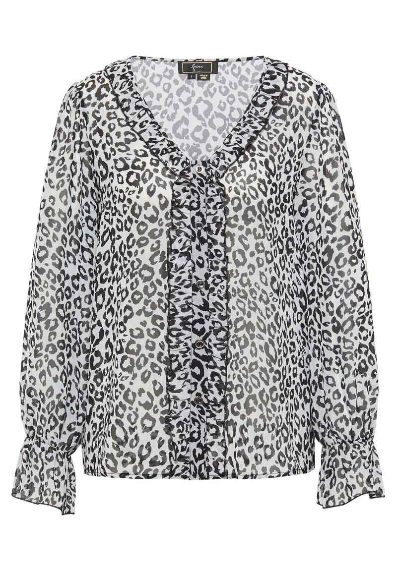 faina Blouse zwart faina Blouse zwart