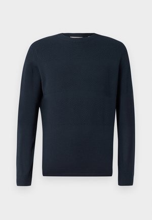 Only & Sons ONSMALIK CREW  - Strikkegenser - navy
