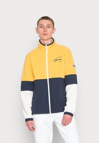 Tommy Jeans MIX MEDIA RETRO JACKET UNISEX - Kurtka z polaru
